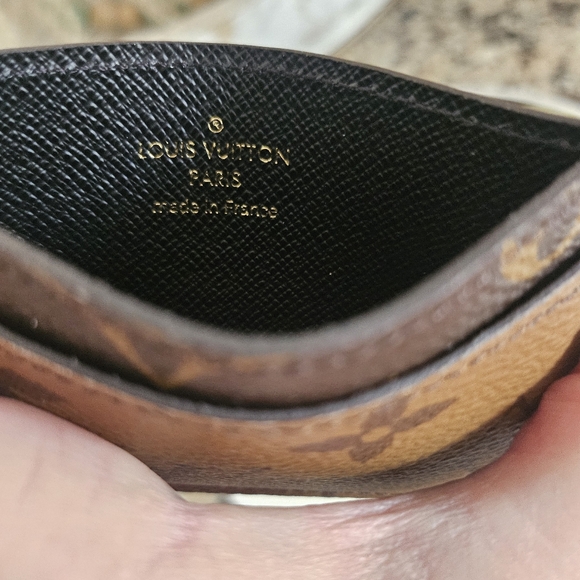 Louis Vuitton Card Holder. Reverse Mono EUC Authentic - Picture 4 of 5